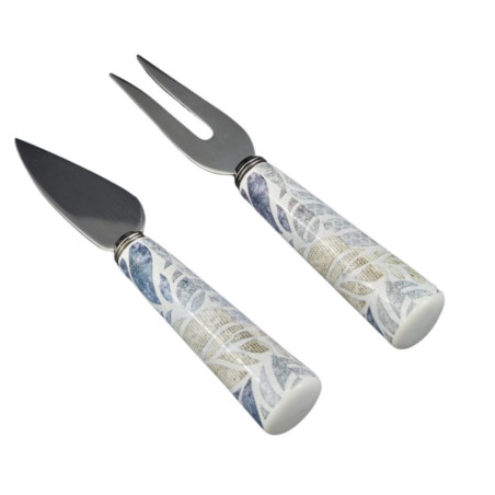 SET 2 PEZZI FORMAGGIO JUNGLE 13CM