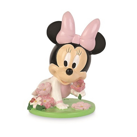 MINNIE CON FIORI-ALTEZZA 10,5 CM