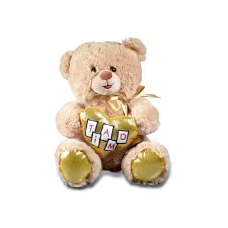 ORSO CON CUORE ORO