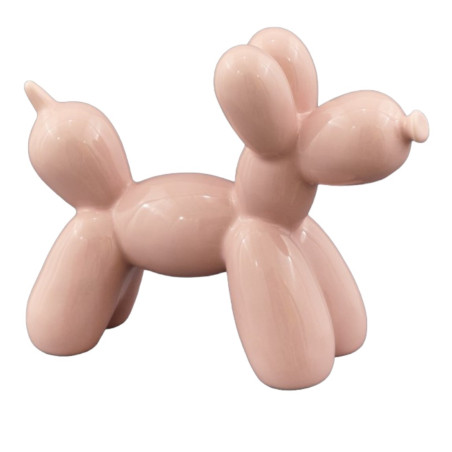 PALLONCINO CAGNOLINO ROSA MEDIO 19CM