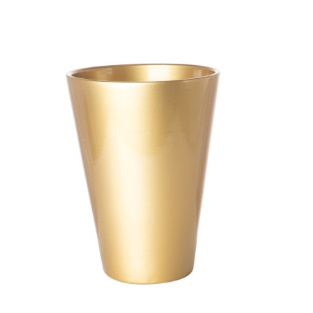 VASO CERAMICA GOLD