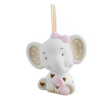 PROFUMATORE ELEFANTE GIRL CON LED H9.5