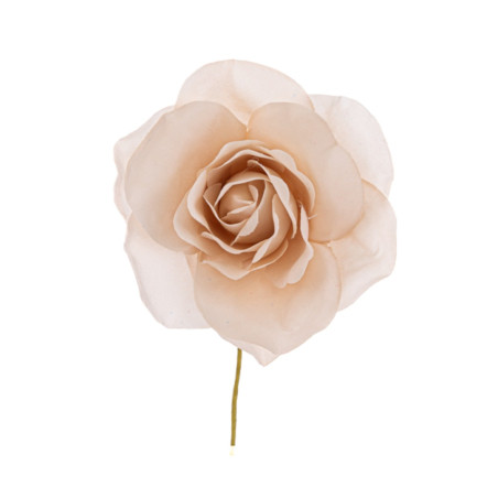 FIORE ROSA BEIGE D10CM