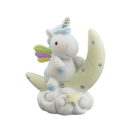 UNICORNO ARCOBALENO CIELO h6.5