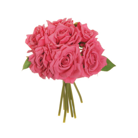 DIAMOND ROSE BUNDLE X7 FUXIA 24CM