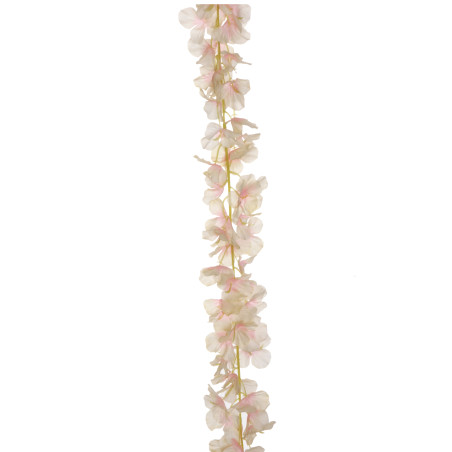 WISTERIA GHIRLANDA 200CM CREAM-PEACH