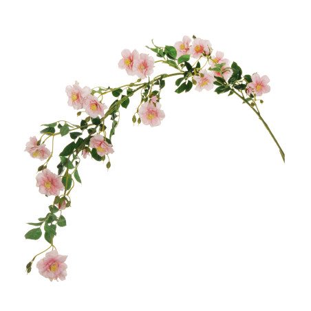 WILD ROSE HANGING BRANCH PINK