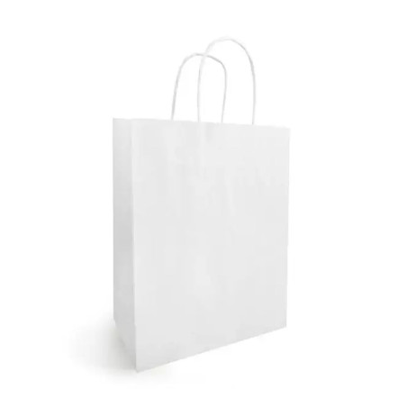 SHOPPER KRAFT BIANCO 22X10X31CM