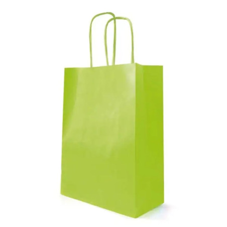 SHOPPER KRAFT VERT 35X14X44CM