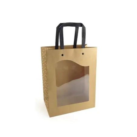 SHOPPER CON FINESTRA ECRU DELICATESSEN