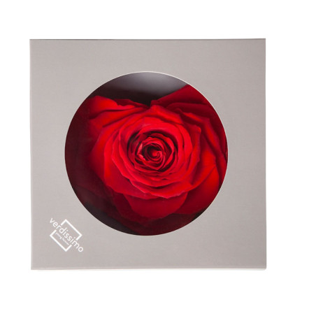 ROSA HEART SMALL RED