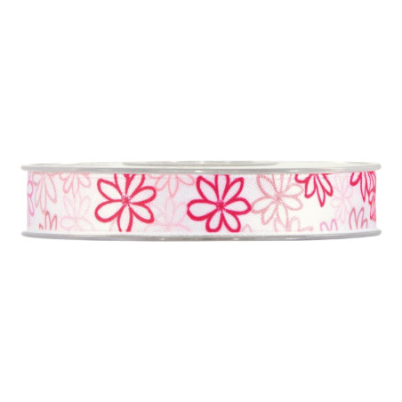 NASTRO LES FLEURS MM15X15MT FUXIA