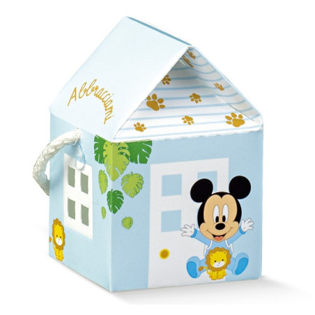 CASA CON CORDINO MICKEY BABY LION 55X55X50