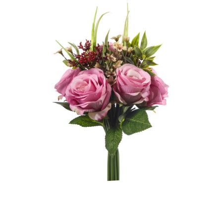 BOUQUET ROSE PINK CM 33