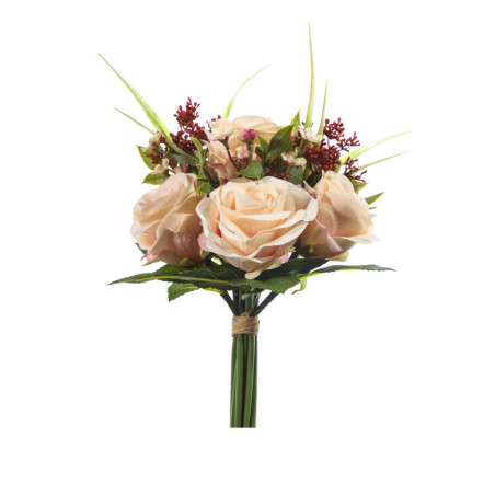 BOUQUET ROSE PESCA CM 33