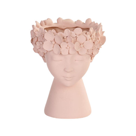 VASO ROSA VISO DONNA