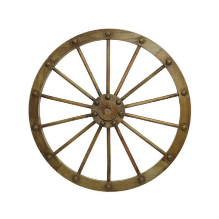 RUOTA CARRO LEGNO NATURAL 71CM