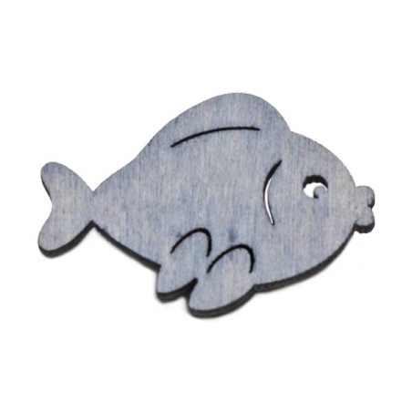 PESCE LEGNO 4X2.3CM LIGHT BLUE