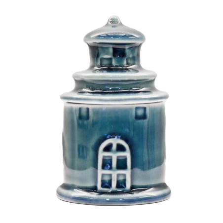 FARO TONDO IN PORCELLANA  BLUE