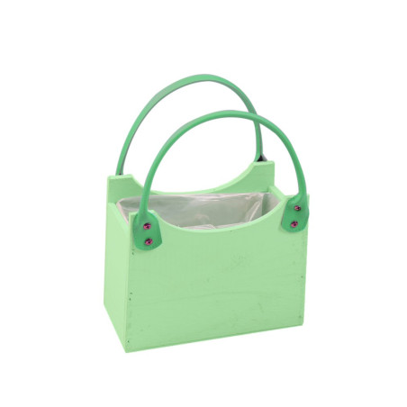 BORSA RETTANGOLARE VERDE