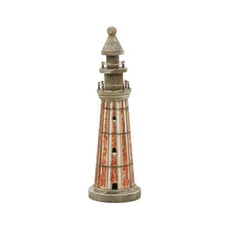 FARO IN LEGNO ORANGE 50CM