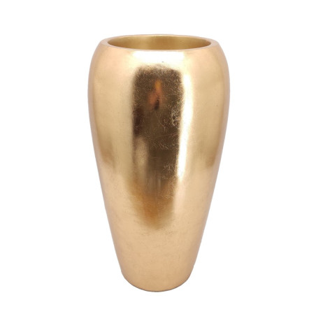 VASO ALTO BOCCA BOMBATA ORO LUCIDO