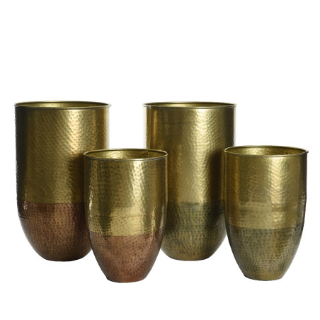 VASO METALLO GOLD  2 COLORI ASSORTITI