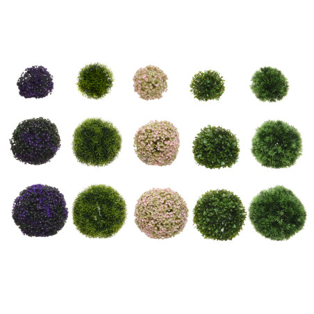 SFERE FIORI MISTI  5 COLORI ASSORTITI