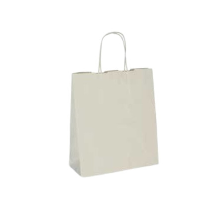 SHOPPER  CARTA BIOKRAFT 22X10X29CM TWISTED SABBIA