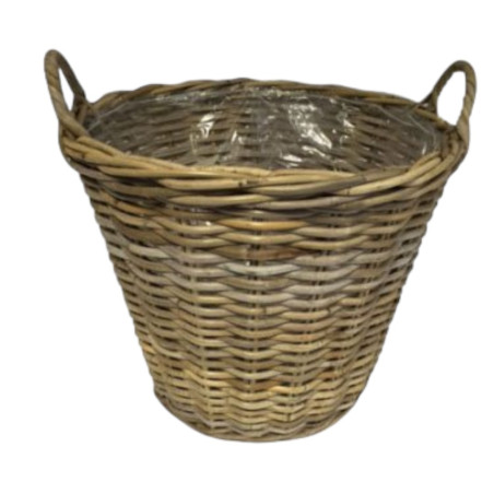 CESTA TONDA RATTAN D50 H42 CM