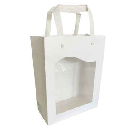 SHOPPER CON FINESTRA BIANCO DELICATESSEN