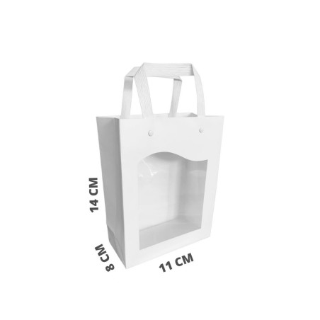 SHOPPER CON FINESTRA BIANCO DELICATESSEN