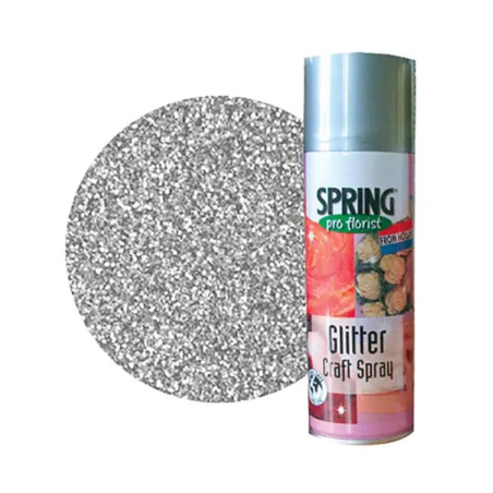 SPRAY PAILLETTE SILVER 300ML