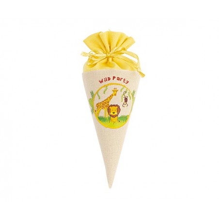 CONO GIUNGLA BEIGE-GIALLO