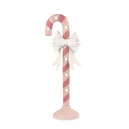 CANDY STICK ROSA CON LED-MAXI