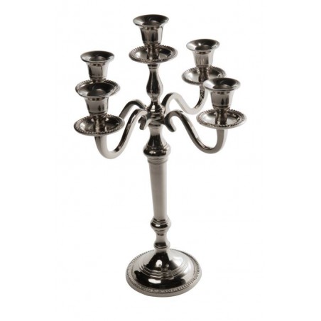 CANDELABRO METALLO X5 CM 40