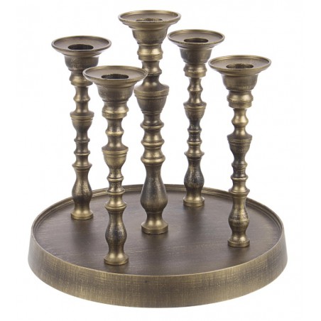 CANDELABRO KYLIE 5 FUOCHI BRUNITO