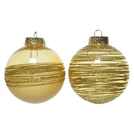 SFERA LUCIDA GLITTER GOLD D8