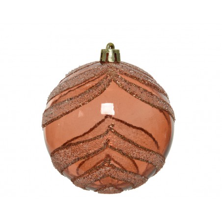 SFERA BROWN  CON DECORI SUGAR D8