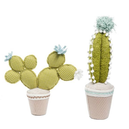 CACTUS STOFFA ASSORTITI 2 STILI CM33