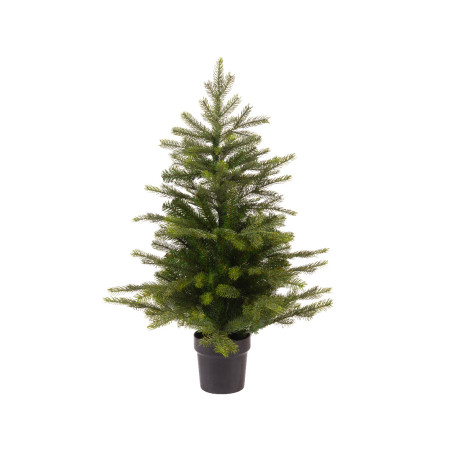 ALBERO CON VASO VERDE 90CM