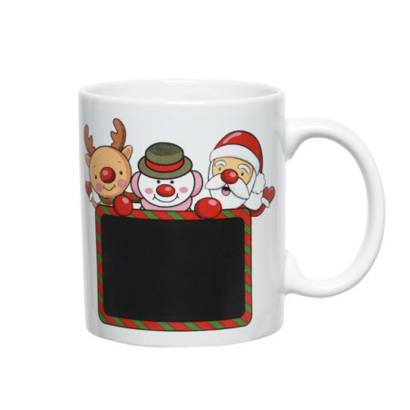 TAZZA NATALE 4ASS H9.5