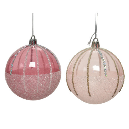 SFERA GLITTER PINK 2 COLORI