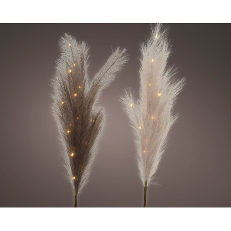 PAMPAS CON LED H70 BROWN-PINK