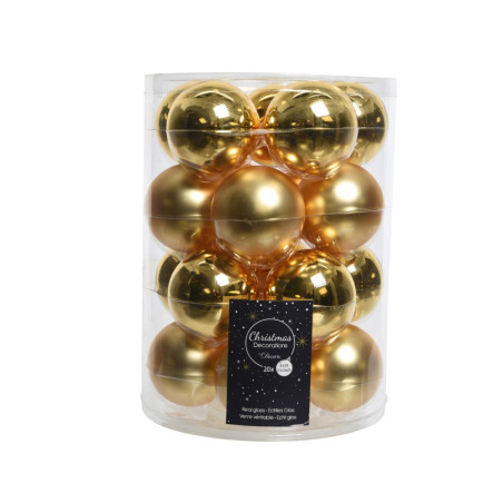 SFERA  IN VETRO LIGHT GOLD