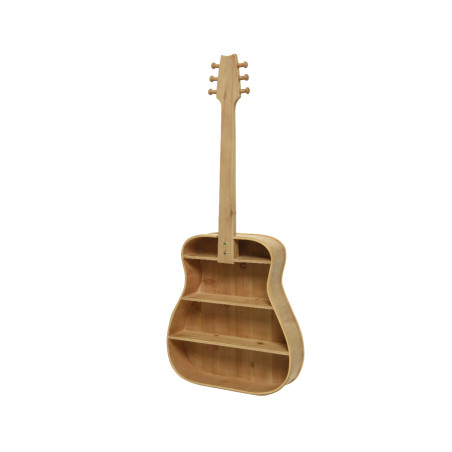 CHITARRA IN LEGNO NATURAL H95