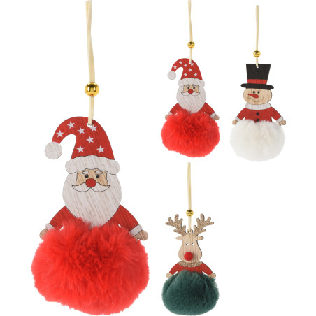 PENDENTE FIGURA NATALE 12CM 3 PERSONAGGI