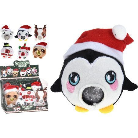 FIGURA NATALE SQUEEZY 10CM 6ASSORTIMENTI