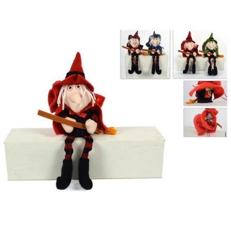 BEFANA PORTACIOCCOLATINI 15CM 4COLORI