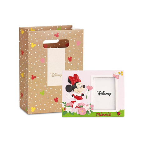 PORTAFOTO MINNIE CON FIORI CON 69581D